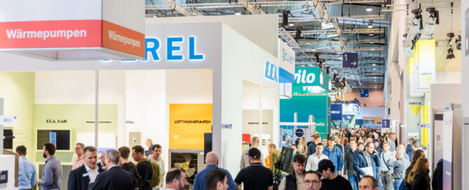 Blick in die Messehalle in Essen