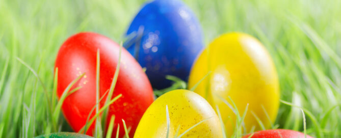 Bunte Ostereier